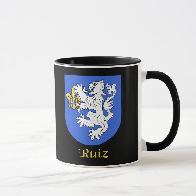 Ruiz Family Shield-Tasse Tasse (Rechts)