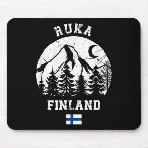 Ruka Kuusamo Finnland Skigebiet Rukatunturi Alpine Mousepad