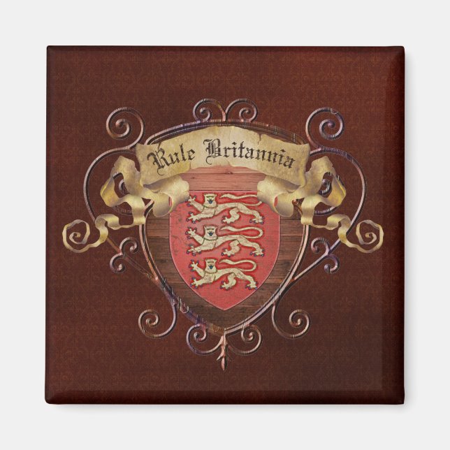 Rule Britannia Magnet (Vorne)