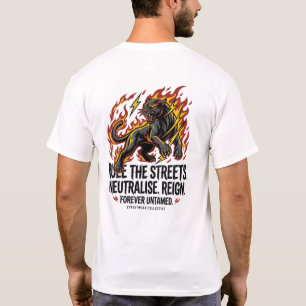 Rule The Streets Panther T-Shirt – Besitze die Nac