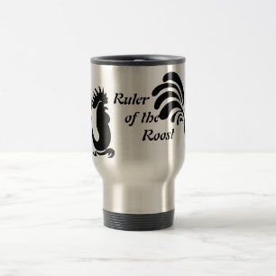 "Ruler of the Roost" Rollstuhl Aluminium Travel Mu Reisebecher