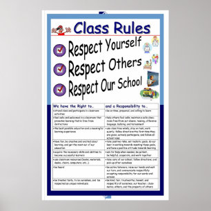 Rules (Respect) Poster