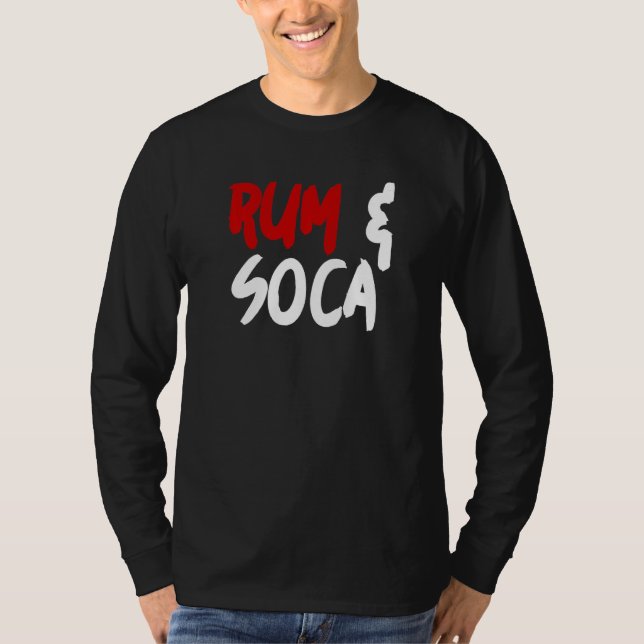 Rum and Soca   T-Shirt (Vorderseite)