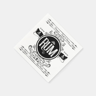 Rum-Cocktail-Serviette Serviette