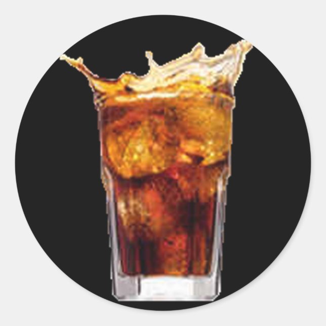 Rum & Cola Sticker (Vorderseite)