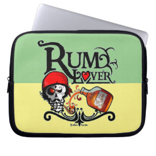 Rum-Liebhaber Laptopschutzhülle