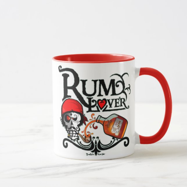 Rum Liebhaber Tasse (Rechts)