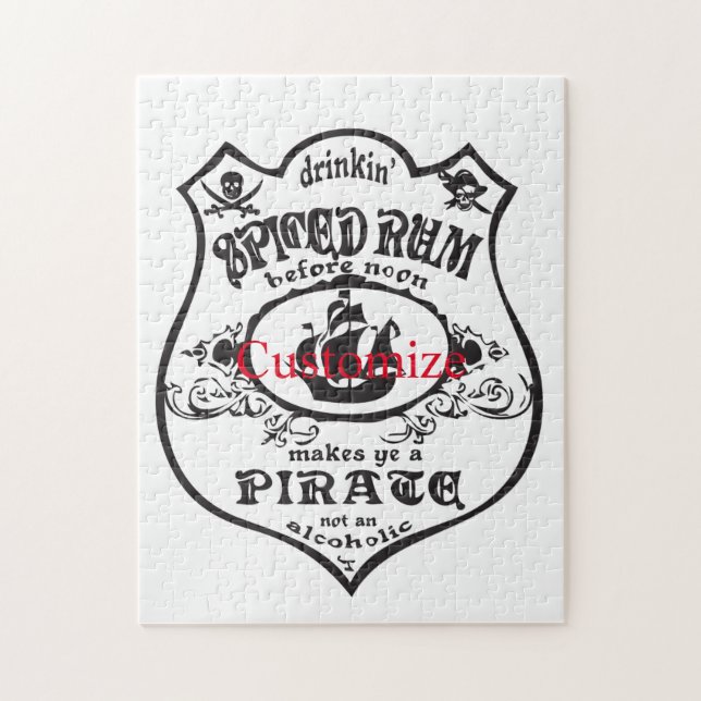 Rum Pirate Drink Thunder_Cove Puzzle (Vertikal)