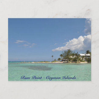 Rum Point - Cayman Islands Postkarte
