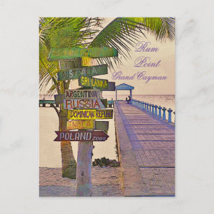 RUM POINT, GRAND CAYMAN ISLAND POSTKARTE