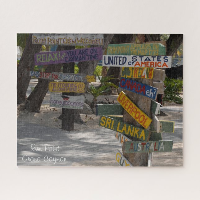 Rum Point-Grand Cayman Puzzle (Horizontal)