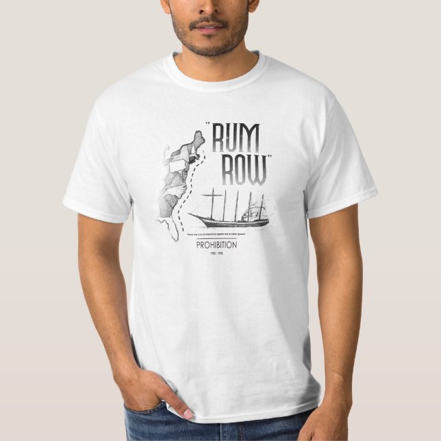 Rum-Reihe T-Shirt (Vorderseite)