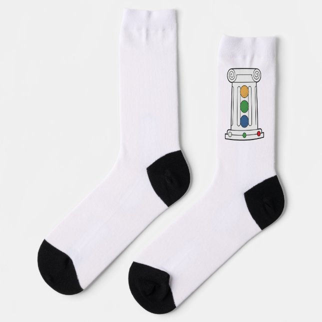 RUM Socken (Linkes Detail)