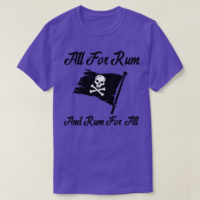 Rum und Rum für alle T-Shirt (Design vorne)