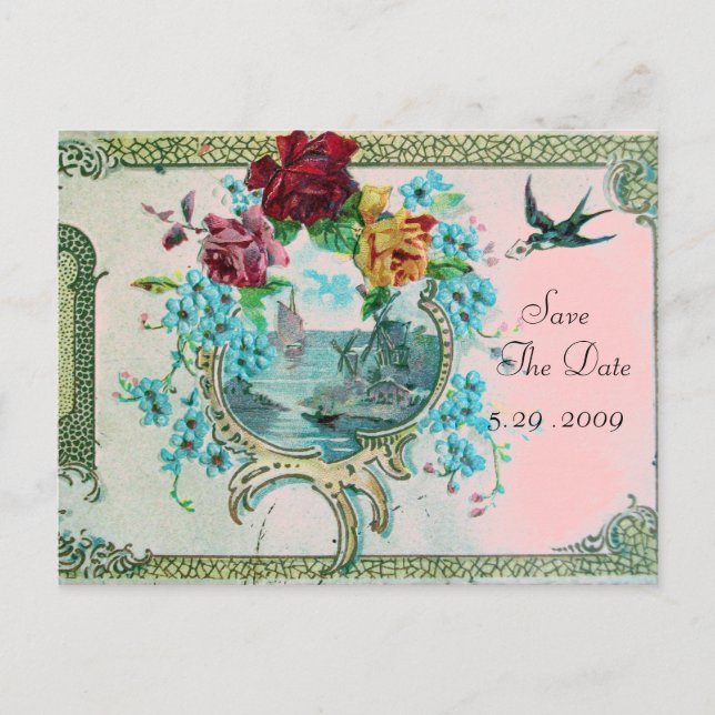 RUMÄNIEN 3 SAVE THE DATE ANKÜNDIGUNGSPOSTKARTE (Vorderseite)