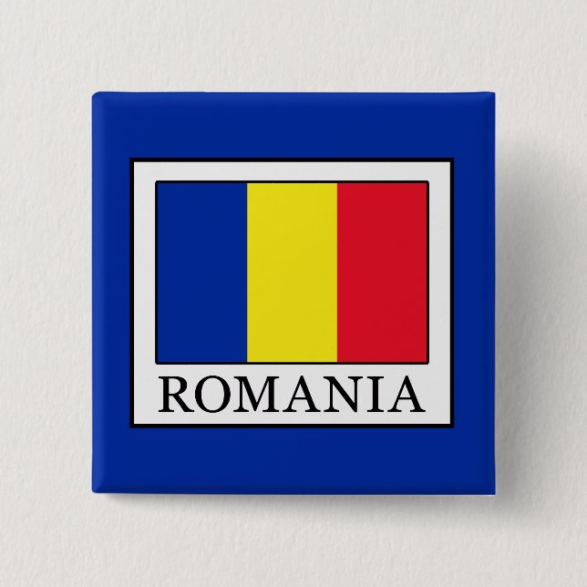 Rumänien Button (Vorderseite)