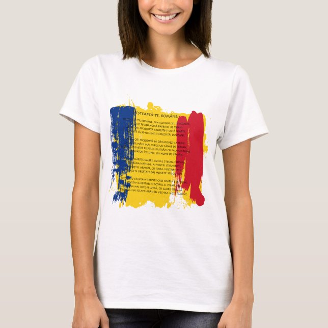Rumänien - Deșteaptă-te, române! T-Shirt (Vorderseite)