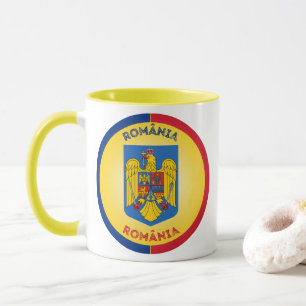 Rumänien-Erbe-Emblem Tasse