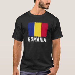Rumänien - Fahne zur Unterstützung rumänischer Vol T-Shirt
