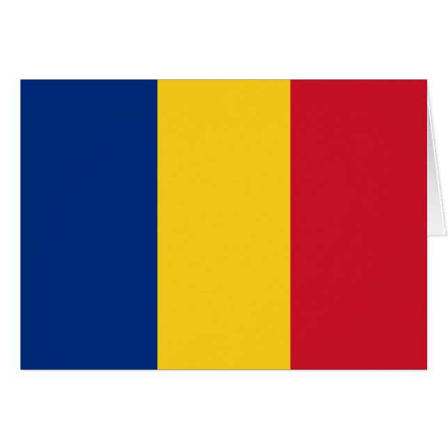 Rumänien-Flagge (Vorderseite (Horizontal))