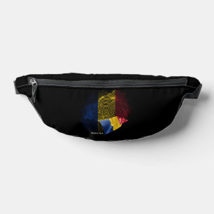 Rumänien-Flagge Bauchtasche