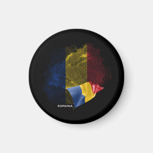 Rumänien-Flagge Magnet