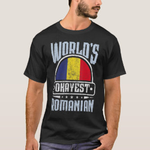 Rumänien - Flagge - Rumänien - Männer und Frauen 2 T-Shirt