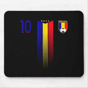 Rumänien-Flagge Rumänischer Stolz Liebhaber Mousepad