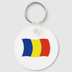 Rumänien Flagge Schlüsselanhänger