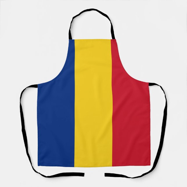 Rumänien-Flagge Schürze (Vorderseite)