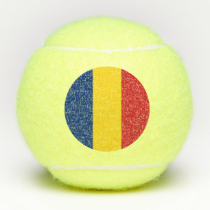 Rumänien-Flagge Tennisbälle