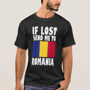 Rumänien Flaggendesign Wenn verloren geht, schicke T-Shirt