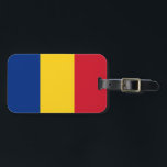 Rumänien Gepäckanhänger<br><div class="desc">Rumänien ist ein südosteuropäisches Land, das für die bewaldete Region Transsilvaniens, umgeben von den Karpaten, bekannt ist. Zu den erhaltenen mittelalterlichen Städten zählen Sighişoara, und es gibt viele befestigte Kirchen und Schlösser, vor allem das Bran Castle auf der Klippe, das lange mit der Dracula-Legende verbunden war. Bukarest, die Hauptstadt des...</div>