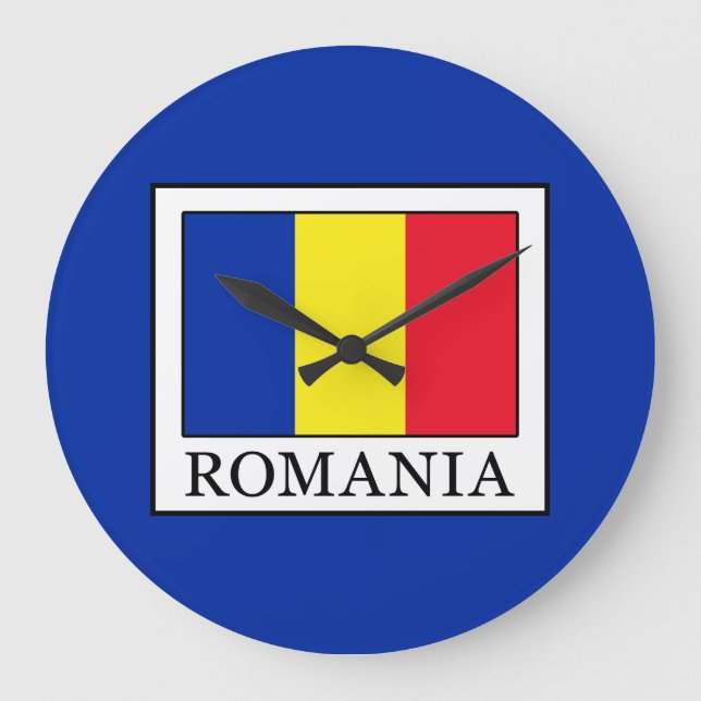 Rumänien Große Wanduhr (Vorderseite)