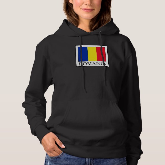 Rumänien Hoodie (Vorderseite)