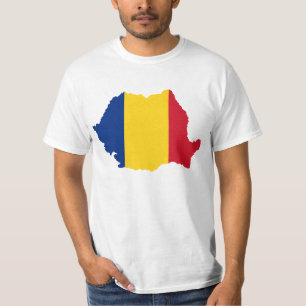 Rumänien-Landesflaggeentwurf T-Shirt