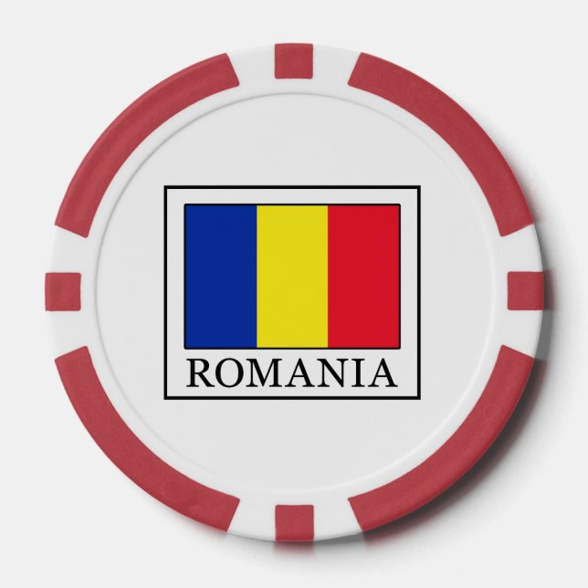 Rumänien Pokerchips (Vorderseite)