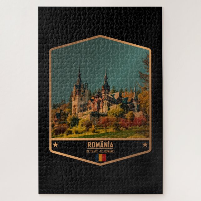 Rumänien Puzzle (Vertikal)