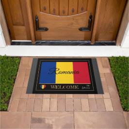 Rumänien & Rumänien Flag House matts/sports Willko Fußmatte