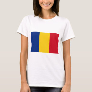 Rumänien - Rumänien-Flagge T-Shirt