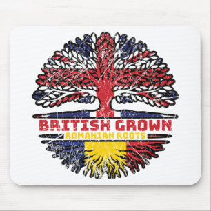 Rumänien Rumänisch Großbritannien Vereinigtes Köni Mousepad
