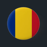 Rumänien - rumänische Flagge - Drapelul României Button<br><div class="desc">Flagge von Rumänien - rumänische Flagge - Drapelul României,  cool,  Tricolour,  Tricolor,  Europa,  europäisch</div>