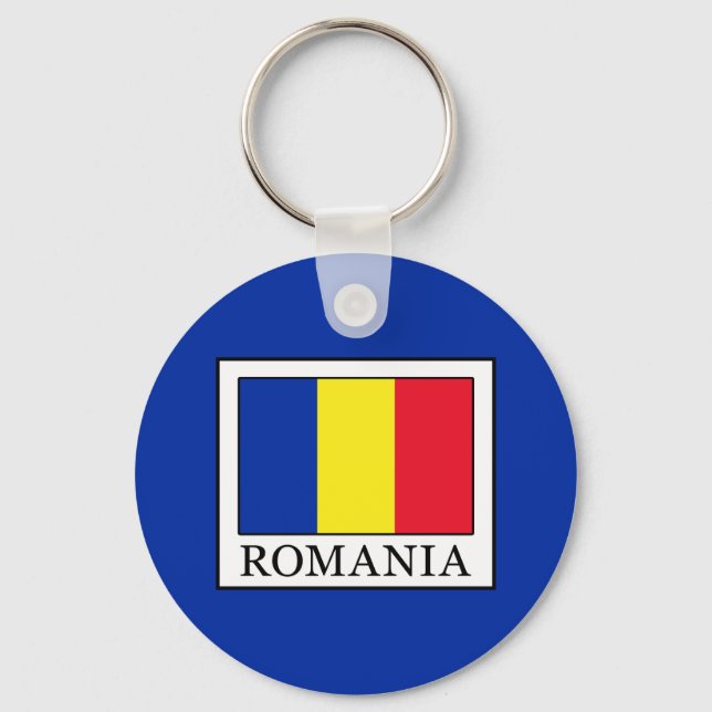 Rumänien Schlüsselanhänger (Vorderseite)