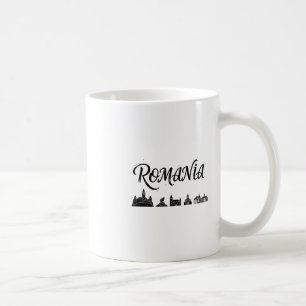 Rumänien Skyline Reise Urlaub Outfits Kaffeetasse