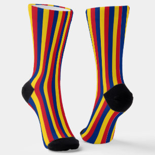 Rumänien Socken, patriotische rumänische Flaggenmo Socken