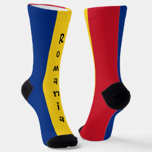 Rumänien Socken, Patriotische rumänische Modesocke Socken