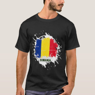 Rumänien Splash T-Shirt