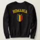 Rumänien Sweatshirt (Design vorne)