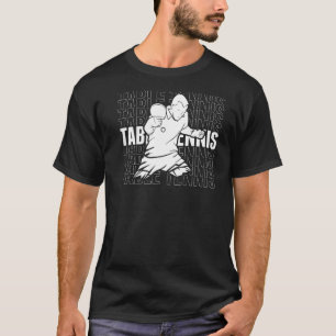Rumänien Tischtennis unterstützt rumänisches Ping  T-Shirt