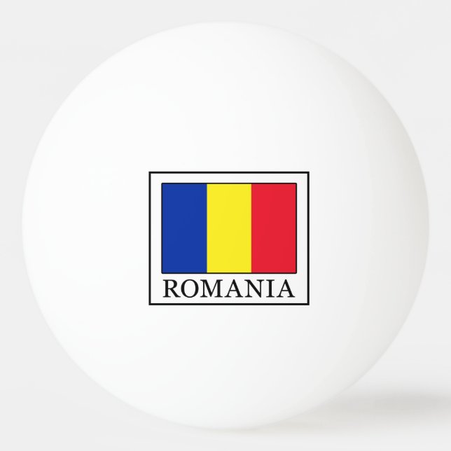 Rumänien Tischtennisball (Vorderseite)